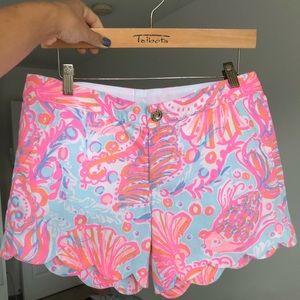 Lilly Pulitzer size 4 buttercup shorts